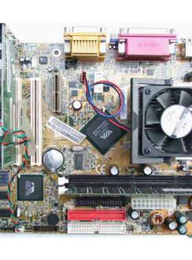 适用~GA-6VEML GA-6VEM 8601T 主板370 带ISA 带CPU 风扇