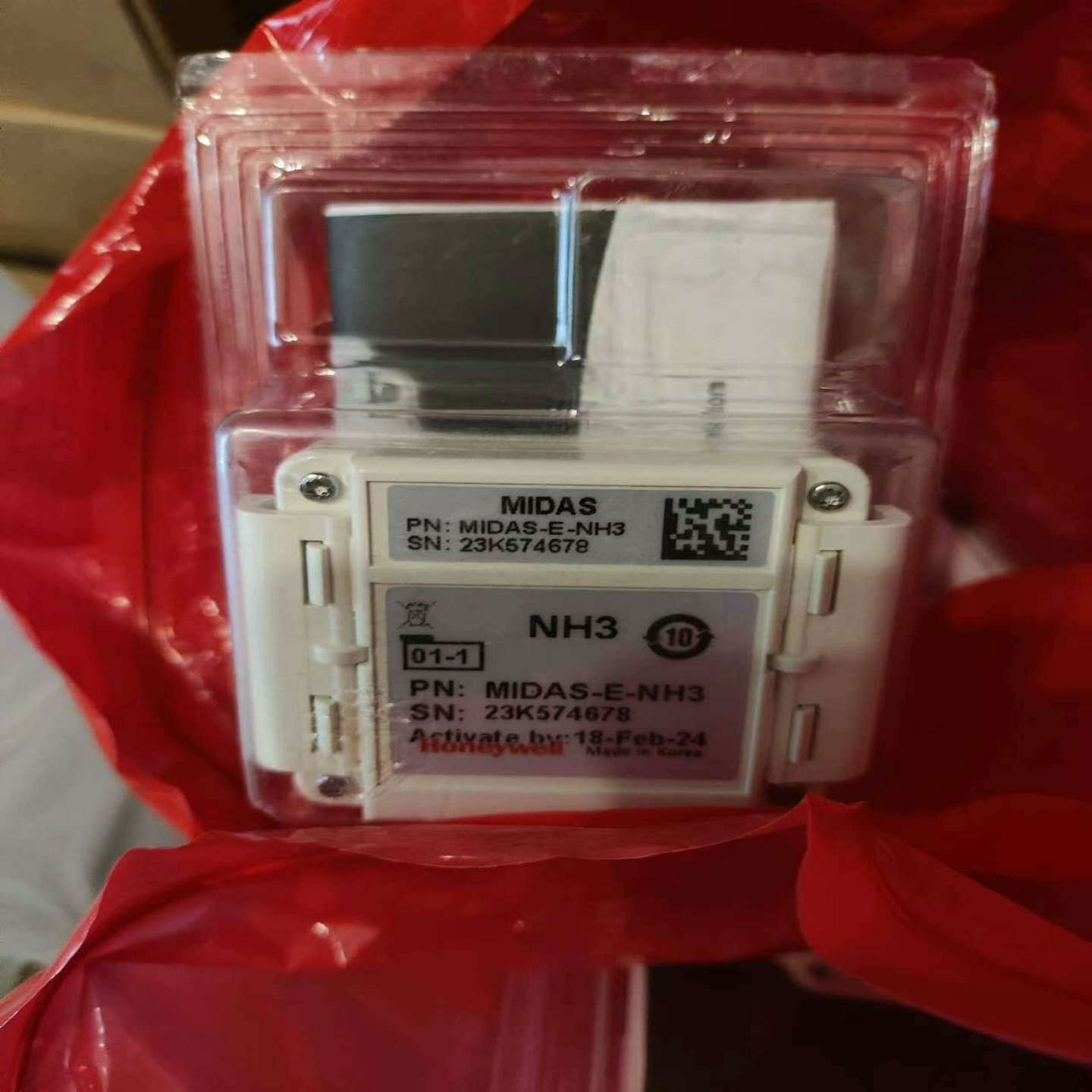 霍尼韦尔传感器Midas-E-NH3【鑫鑫商铺】