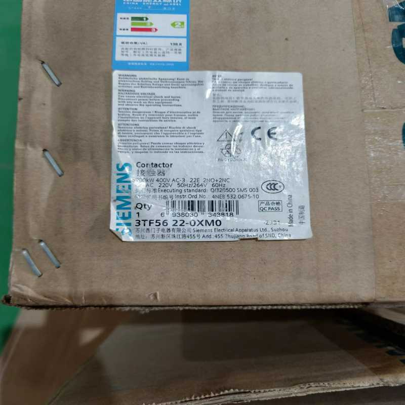 接触器3TF5622-0XM0 220V，库存~询价