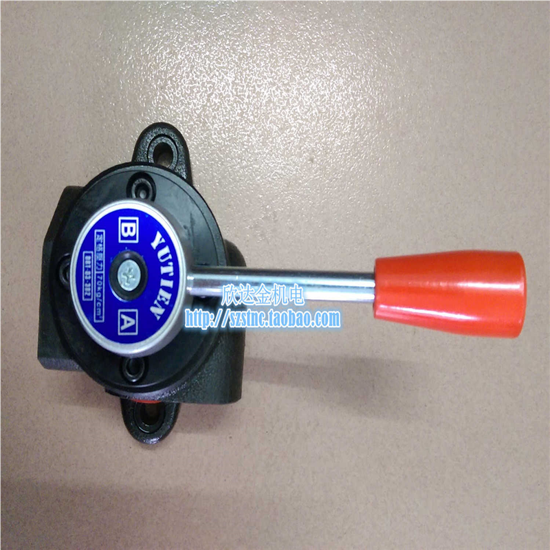 DRT-03-3D2管式液压换向阀原装手动旋转阀70kg油田油压YUTIEN