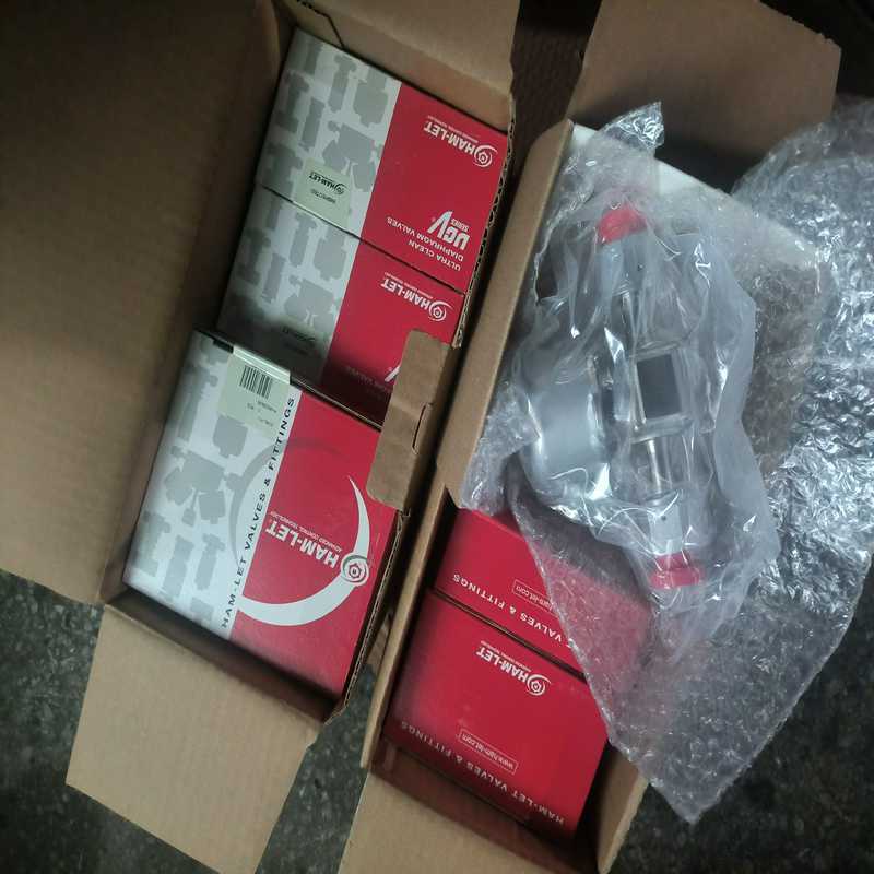 议价1/2VCR常闭气动阀,原封哈姆雷特EV8C-FV,直拍