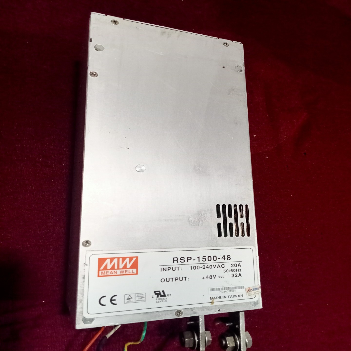 【议价】RSP-1500-48台湾明纬开关电源   激光器专用电源