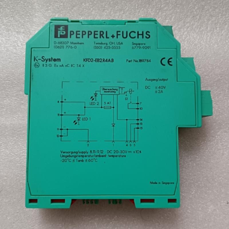 原装拆机 倍加福 KFD2-EB2R4AB 订货号 189784 实物拍摄 现货包好