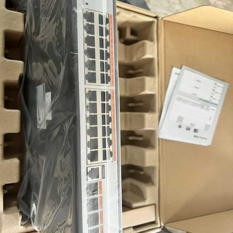 议~迈普S3320-28TC-AC交换机 配件齐全！要的拍