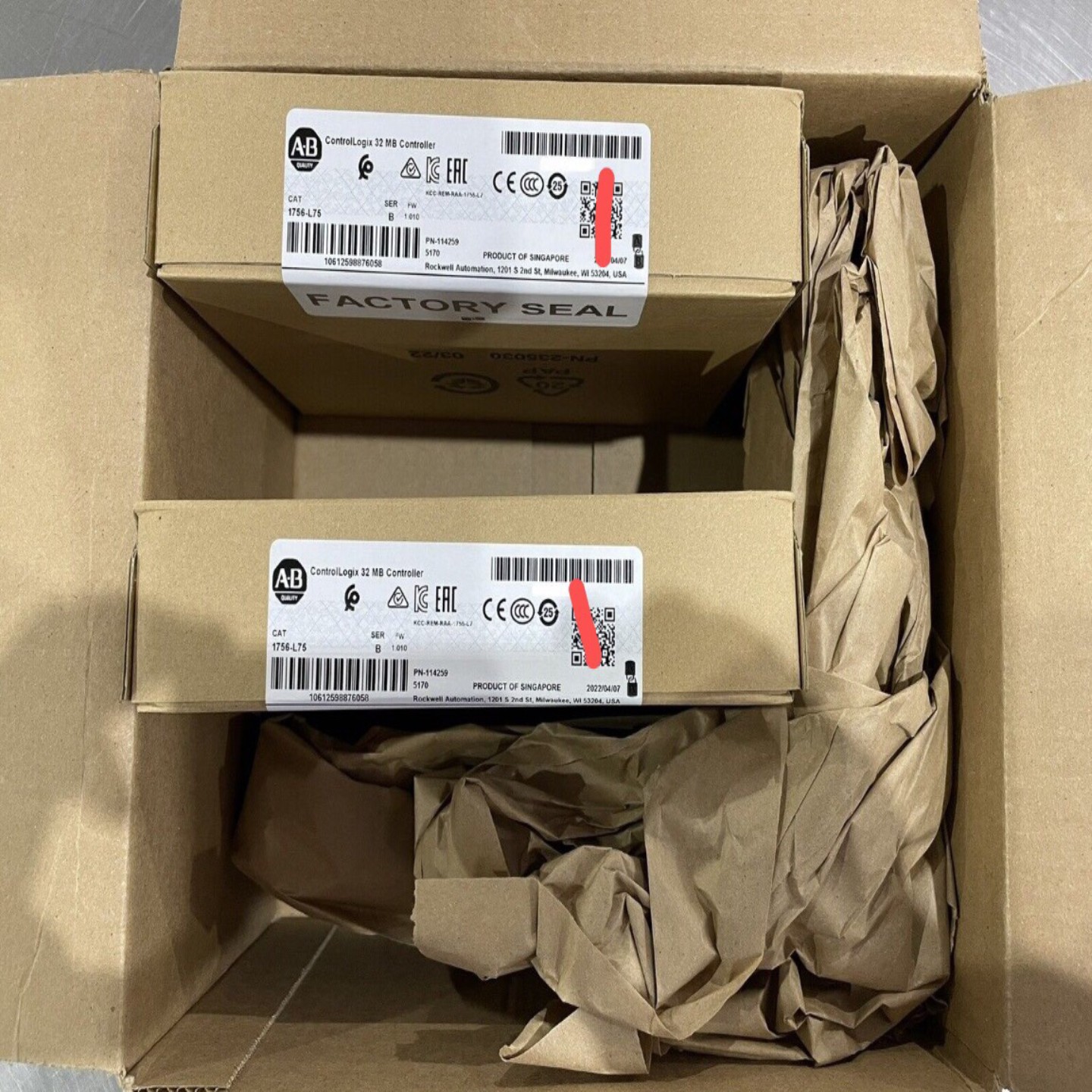 询价~1756-L75  AB 热卖爆款 欢迎咨询