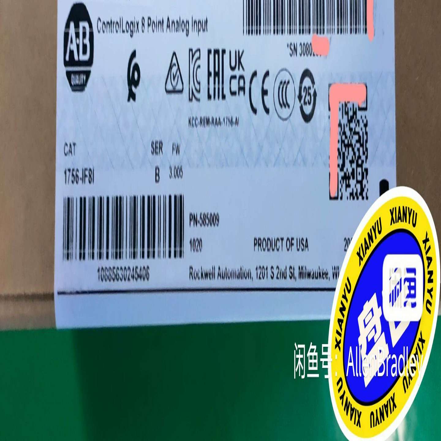 1756-IF8I输入模块AB询价