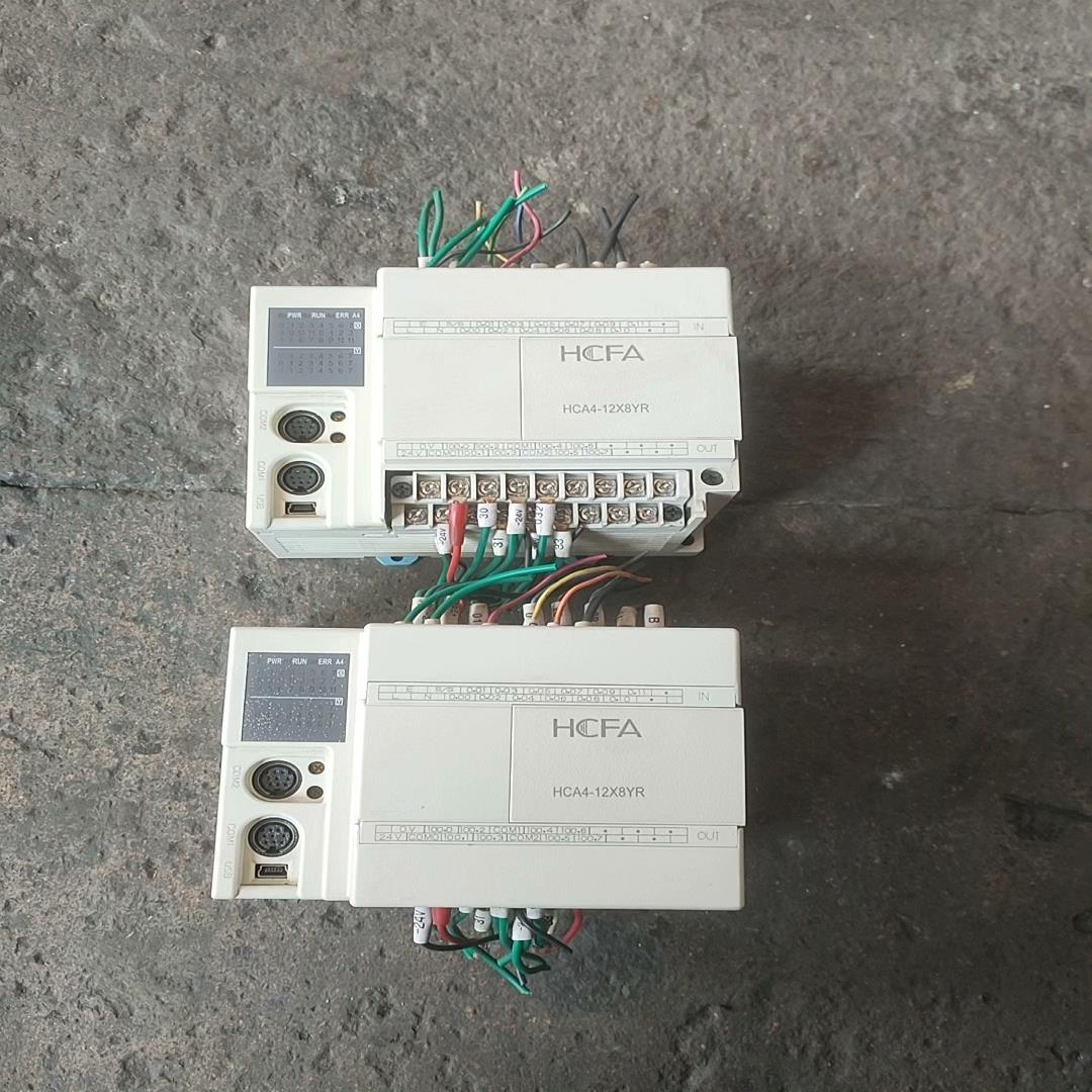 PLC禾川HCA4-12X8YR-A ，成色实物图，~询价