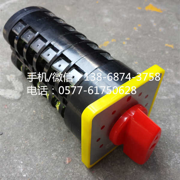 LW38C LW5D-16K6549/6 万能转换开关 6节 10档位 16A