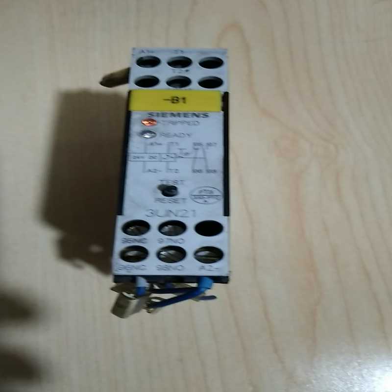 温度保护继电器3UN2110-0AB4，实物图功能~询价