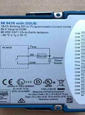 NI 9478模块 779940-01 16通道50μs ，~询价