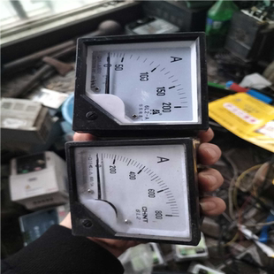 兩個機械式 詢價 電流表外觀完好實物圖全部兩個價