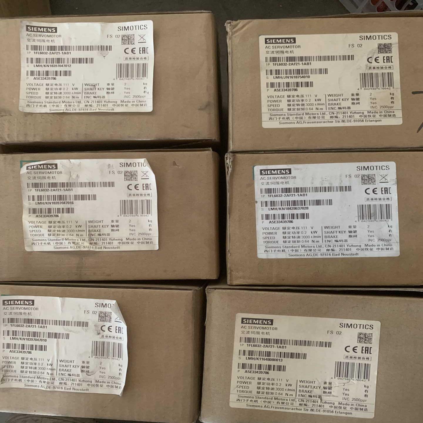 西门子伺服电机6032-2AF21-1AB1（崽载电子）