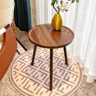 茶几客厅家用沙发边几简约现代简易小桌子圆形阳台茶桌卧室床头桌