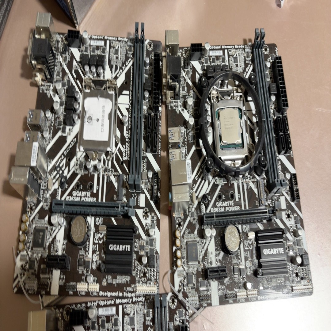 【议价】B365M POWER 主板实物图 原装拆机的货 原装挡