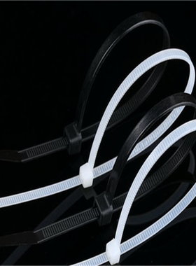 永达塑料 尼龙扎带8X300mm 自锁式广告喷绘 250条 宽5.0mm 包邮