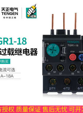 TENN天正 TGR1-18热继电器JR28 JRS1D NR2-25热过载保护继电器