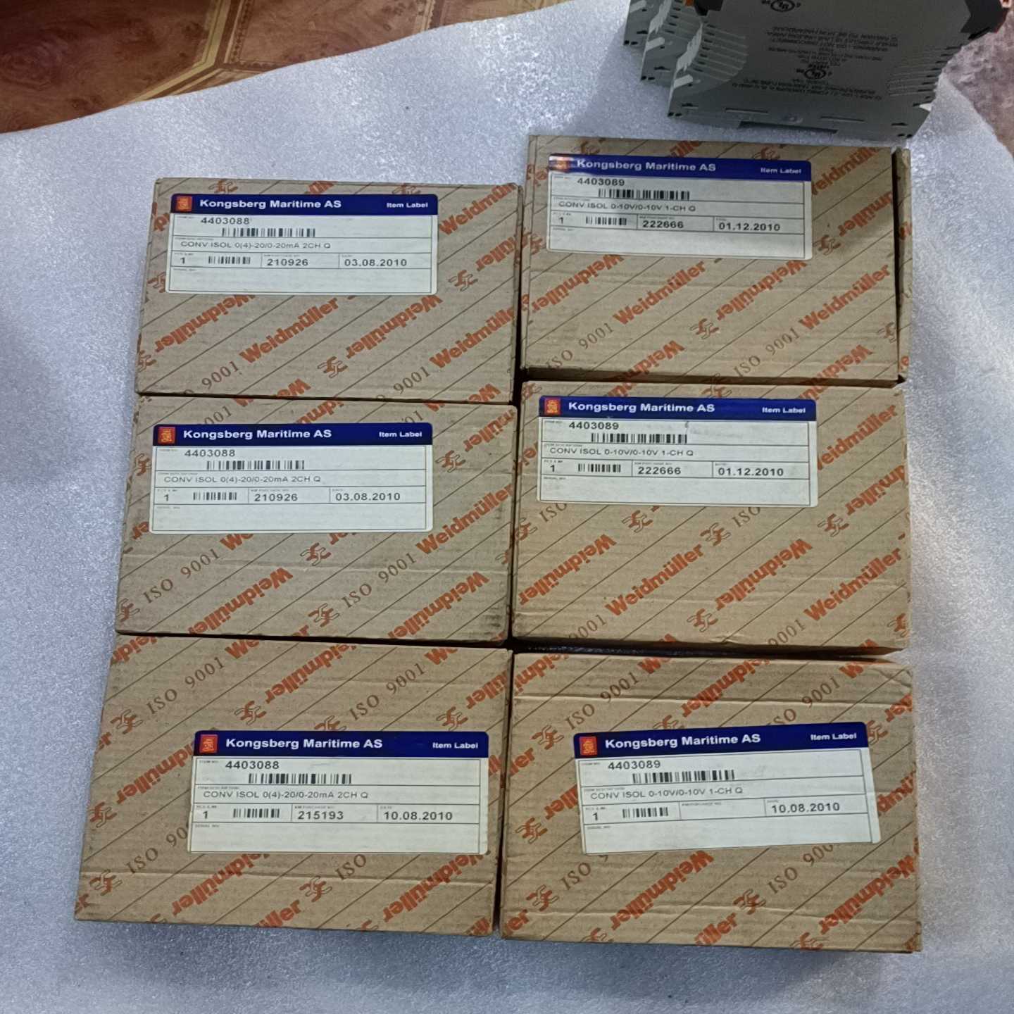 KONGSBERG信号隔离栅Weldmuller8463--议价商品