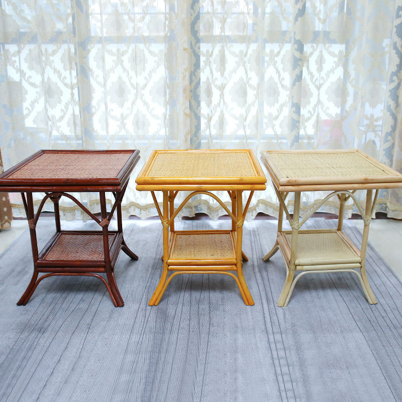 全网热销10W+藤茶几客厅家用小型