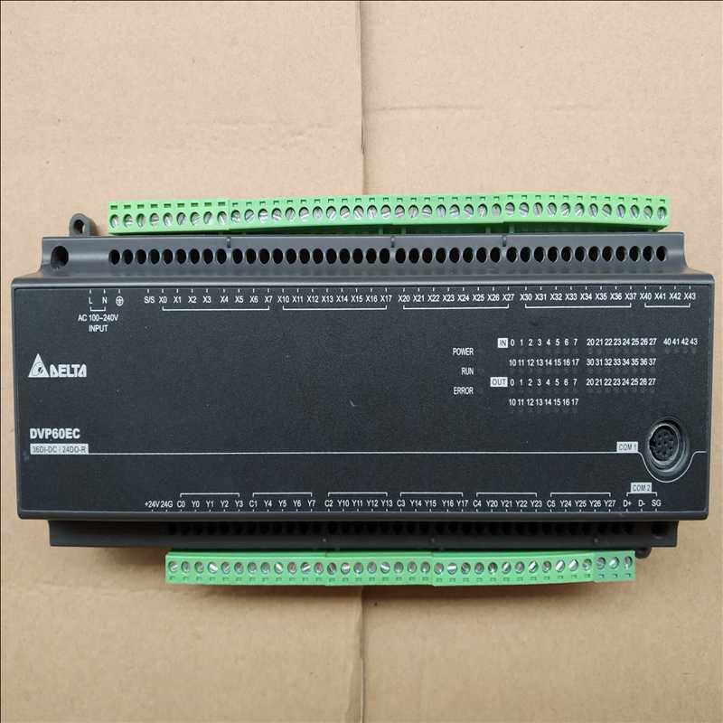 DVP60EC00R3 台达PLC 外观漂亮，测试包好（耶耶电子）