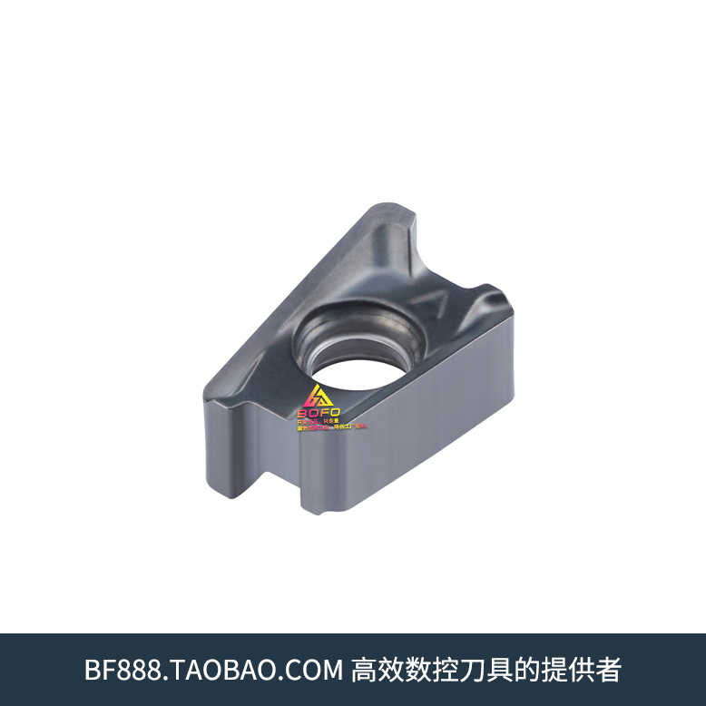 数控小号快进给铣刀片LNPU 110408SR MI TE1008 替肯纳通装