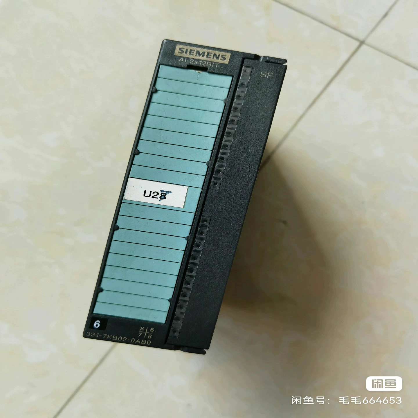 6ES7 331-7KB02拆机二手西门子300plc模拟量