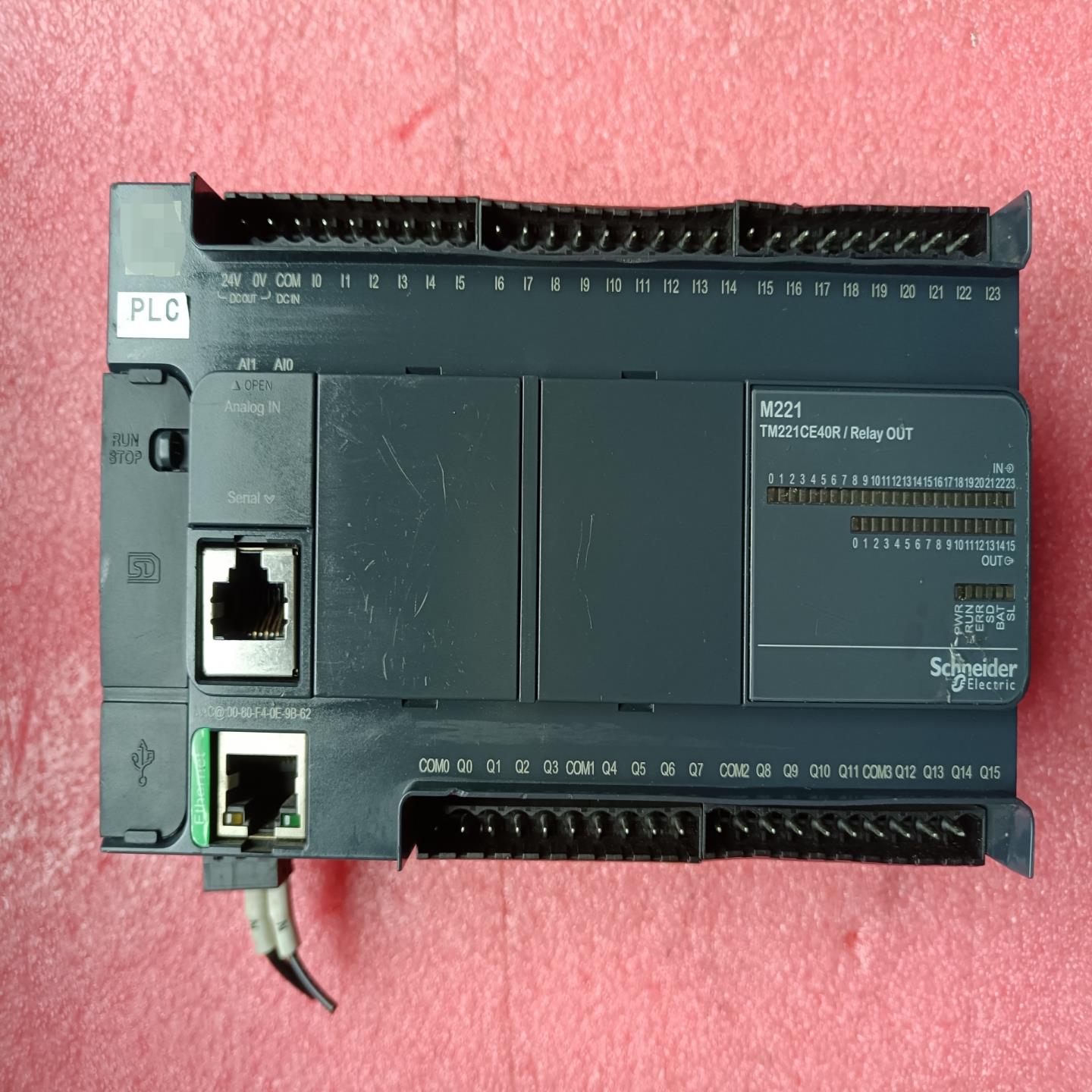议价二手schneider PLC  TM221CE40R原装，