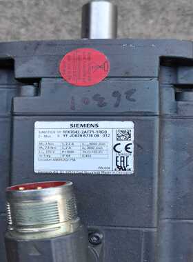 【星慕电子】1FK7042-2AF71-1RG0伺服电机本体，无