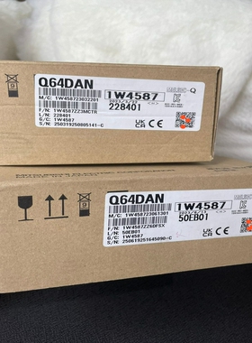 议~三菱Q64DAN，全新原装正品，特价销售