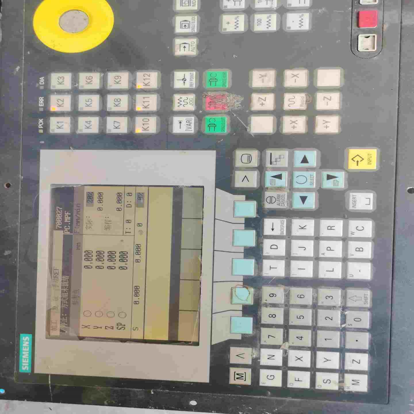6FC5500－0AA00－1AA0通电正常，实物~询价