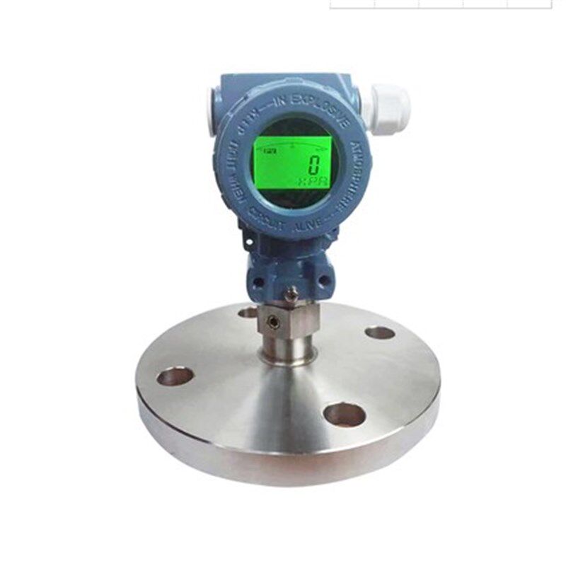 智能单法兰液位变送器隔膜压力传感器电容式差压液位计远传4-20ma