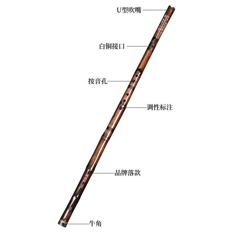 精制洞箫专业演奏古风萧手工扎线结实牢固笛子乐器初学者洞箫整支