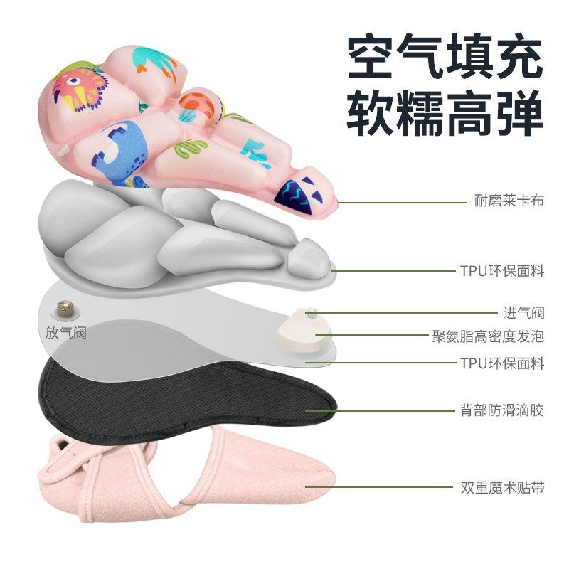 儿童自行车坐垫套防屁股痛超软通用柔软山地车保护套平衡车座套