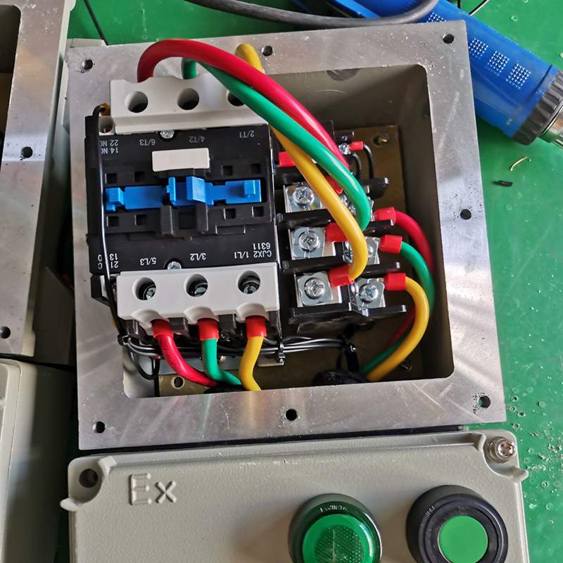 防爆磁力启动器BQC/BQD53-10A/20A//40A/60A/100A电机开关配电箱