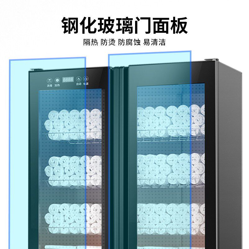 毛巾消毒柜家商两用热风循环烘干大容量不锈钢紫外线拖鞋消毒柜