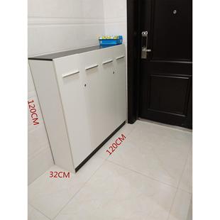 新款热销可装上带锁室门外简易超薄防尘大容量储物多层密码锁鞋柜