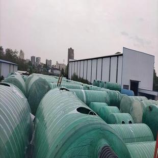 100立方成品一体化粪池隔油池质量保证厂家 成都玻璃钢化粪池2