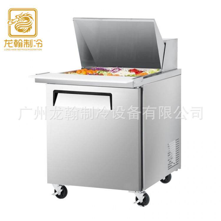 商用不锈钢冰箱 工作台 美式沙拉台 披萨操作台 pizza prep table