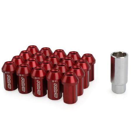 含税 轮胎螺母7075航空铝合金轻量化16+4防盗螺母 Hex19mm42mm长