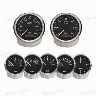 KUS组合转速码 中控台 表油位水温油压电压时钟复古普桑改装