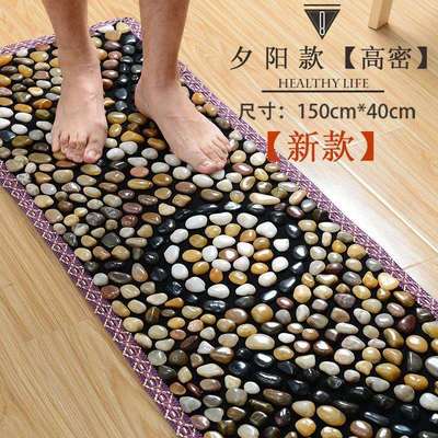 baO脚底按摩器指压板足底按摩垫鹅卵石踩脚神器软底石子颗粒石头