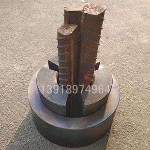三根锚杆锚具 三孔夹具 夹螺纹钢锚索 三根钢筋拉拔锁具 抗浮锚杆