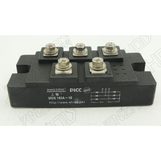 SHANGZHENG上整MDQ150A单相整流器MDQ150A-16 1600V