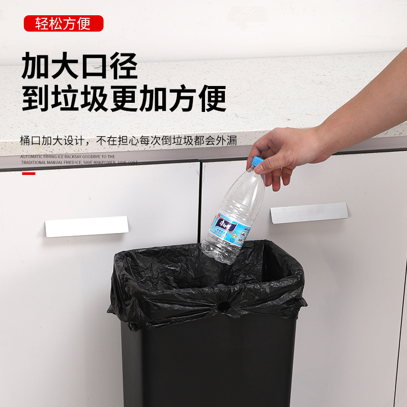 塑料方形内桶内i胆黑色烟灰桶垃圾桶镀锌板垃圾箱内桶厨房垃圾桶