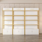 护肤品理发店货架货柜柜展示美甲护肤美容院置物架展示架理发化妆