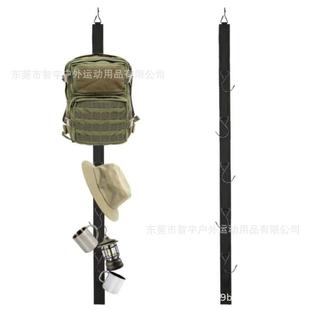 曲棍球运动装备晾衣架墙面悬挂式收纳带露营冰球滑冰便捷挂衣架