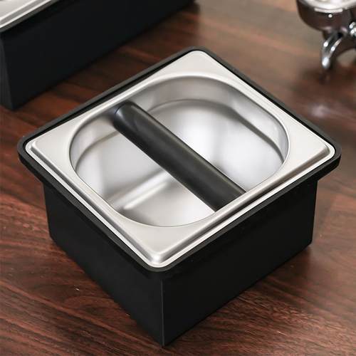 咖啡渣桶家用吧台意式半自动咖啡机粉渣盒粉桶废渣盒大容量敲渣桶