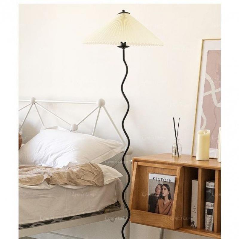 【工厂直发】百褶落地灯客厅卧室床头灯网红ins风沙发氛围中古立