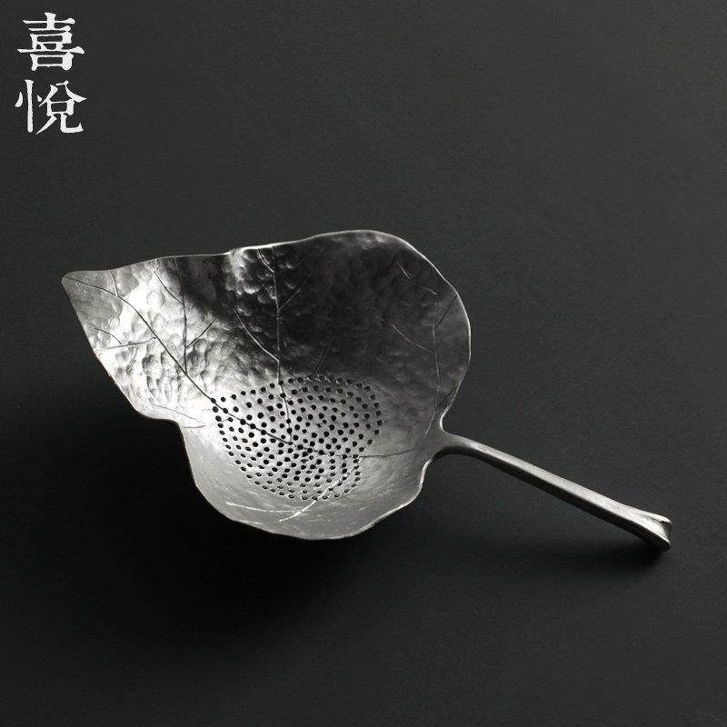 喜悦茶铺/纯锡茶漏茶滤银色茶叶滤网 功夫茶具 茶道配件,餐饮具,茶滤,淘宝优惠券,粉丝福利购,淘宝优惠卷
