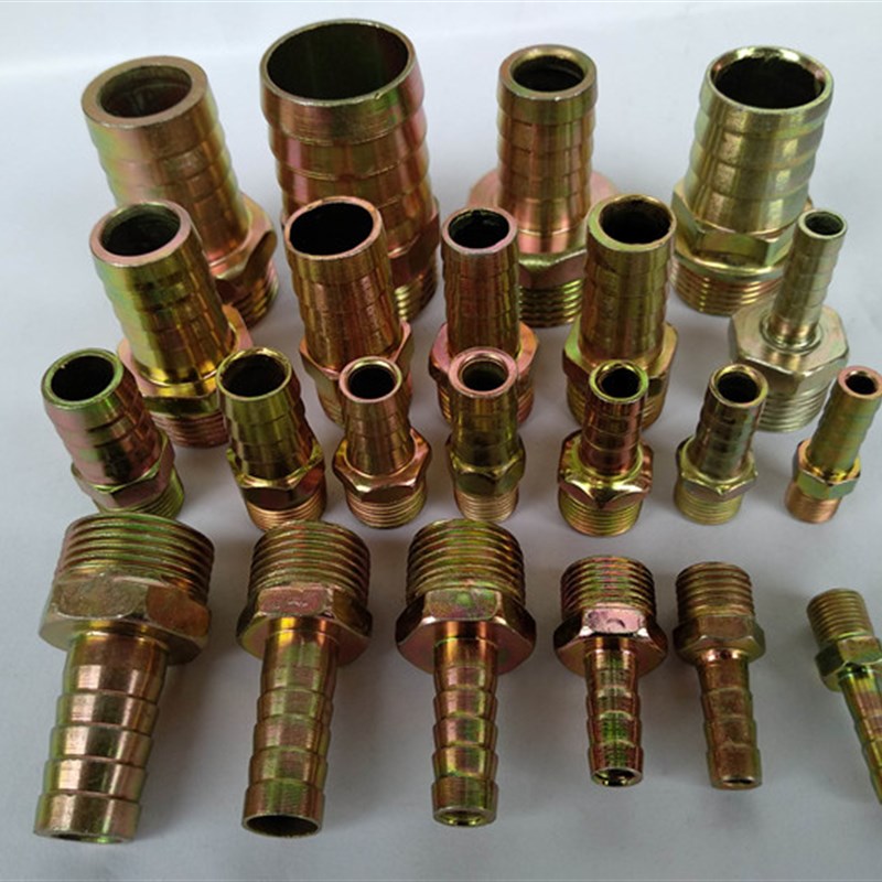 水管接头3分4分6分1寸插12 14 16 19 镀锌铁外丝V宝塔螺纹软管接