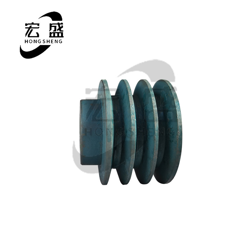 成品三角皮带轮 B型 三槽 B3 内孔28  键槽8  电机铸铁皮带轮